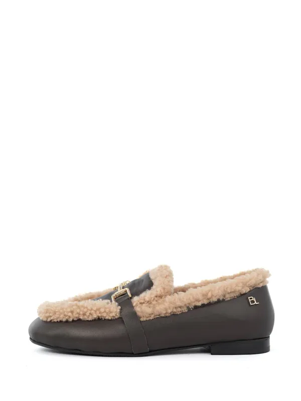 Babouche Lifestyle Mg-loki-1 Dark Brown Loafer met bond