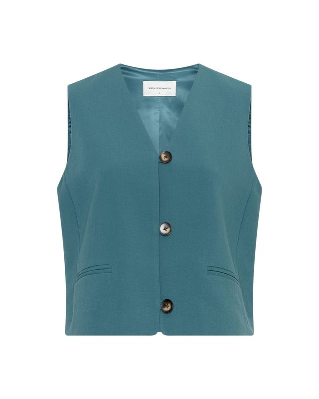 MSCH Copenhagen MSCHRosina Michelle Short Waistcoat Balsam 19551