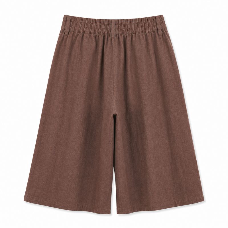 Ambika linnen broek brown 9032
