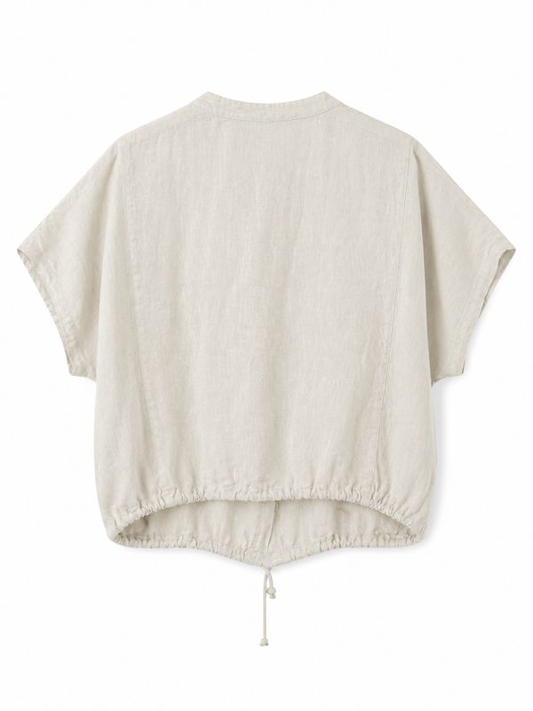 Ambika linnen blouse sand 7359
