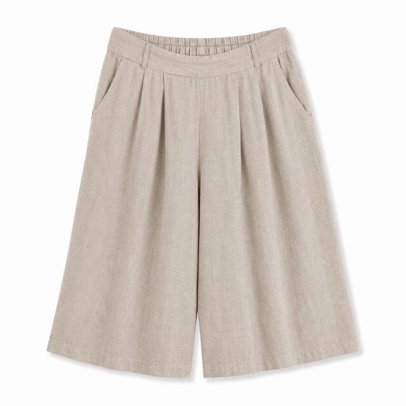 Ambika linnen broek taupe 9032