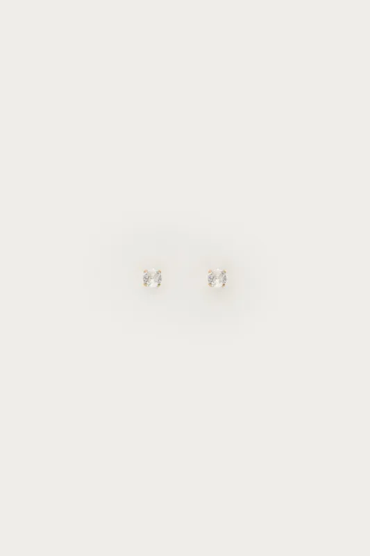My Jewellery Studs stone goud MJ07322