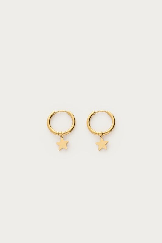 My Jewellery Earrings with star goud MJ07890