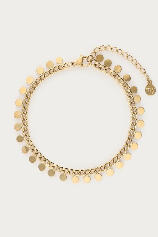My Jewellery Bracelet coins Goud MJ05122