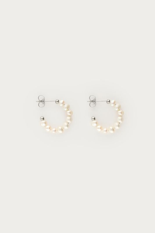 My Jewellery Earrings fine pearl zilver MJ09036