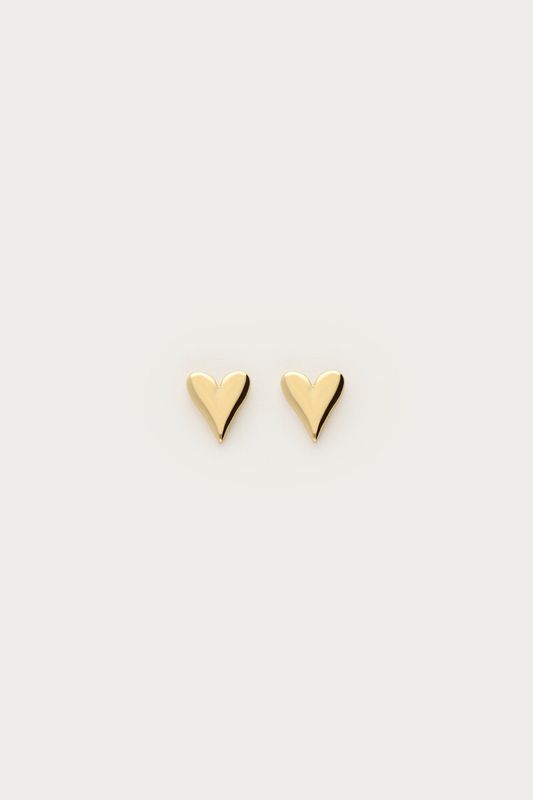 My Jewellery Ear studs heart Gold MJ08718
