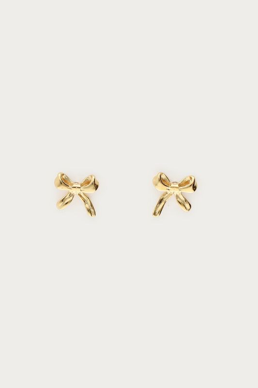 My Jewellery Earstuds bow medium Gold MJ10988