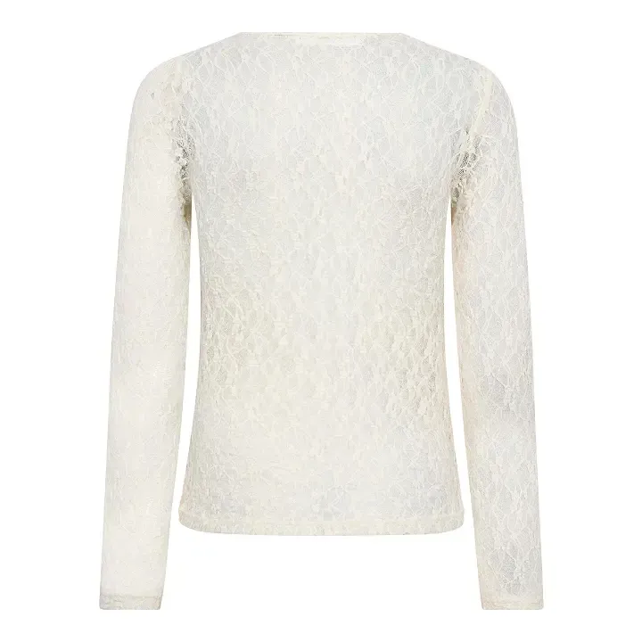 Co'couture BarnaCC O-Neck Blouse OFF WHITE 500052