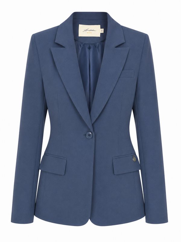 Ambika blazer getailleerd Jeans Blue ine