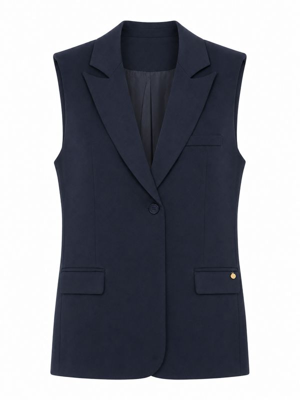 Ambika Gilet Getailleerd Navy Coco
