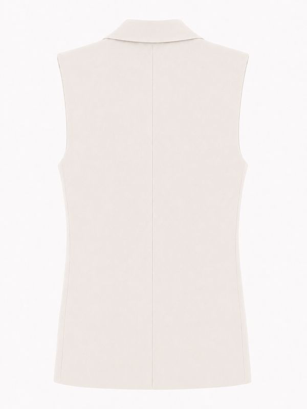 Ambika Gilet Getailleerd off white Coco