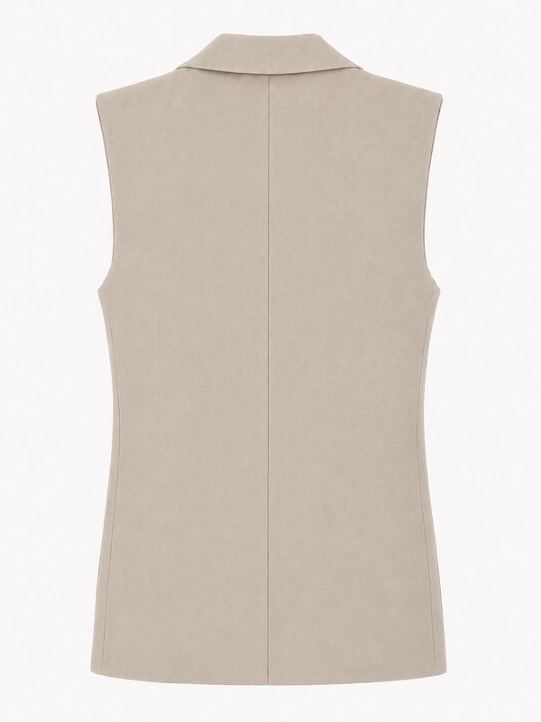 Ambika Gilet Getailleerd Beige Coco