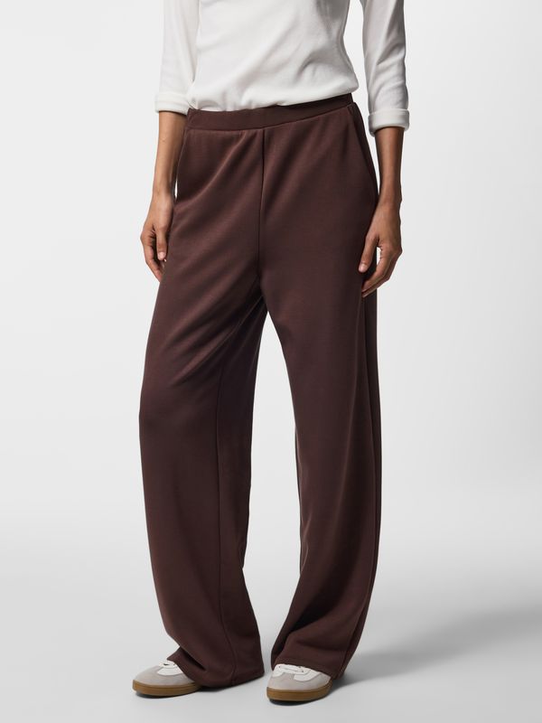 Pieces PCMICHELLE SCUBA HW PANTS SWT NOOS : Hot Fudge 17166055