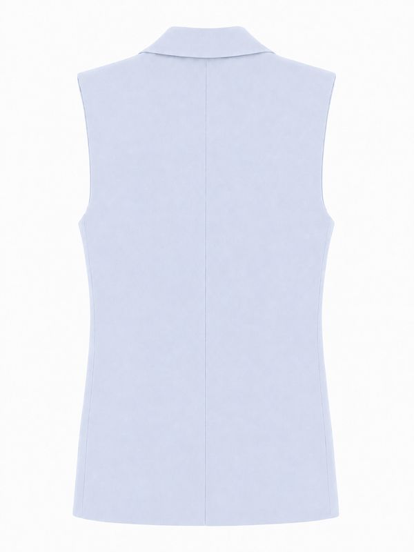 Ambika Gilet Getailleerd Light Blue Coco