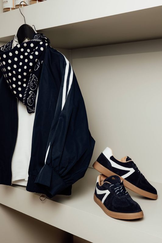 Babouche Lifestyle Sneaker Navy/White K-Liva-58