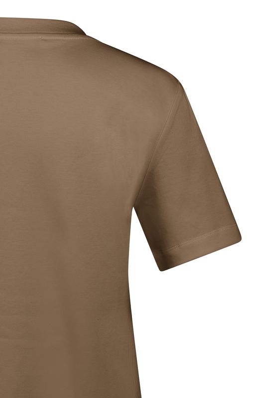 YaYa Basic T-shirt met korte mouwen TEAK BROWN 01-719057-608