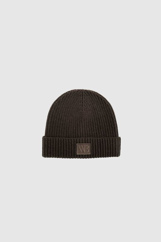 WithBlack WBLVIVIANNA BEANIE chocolate 00001765