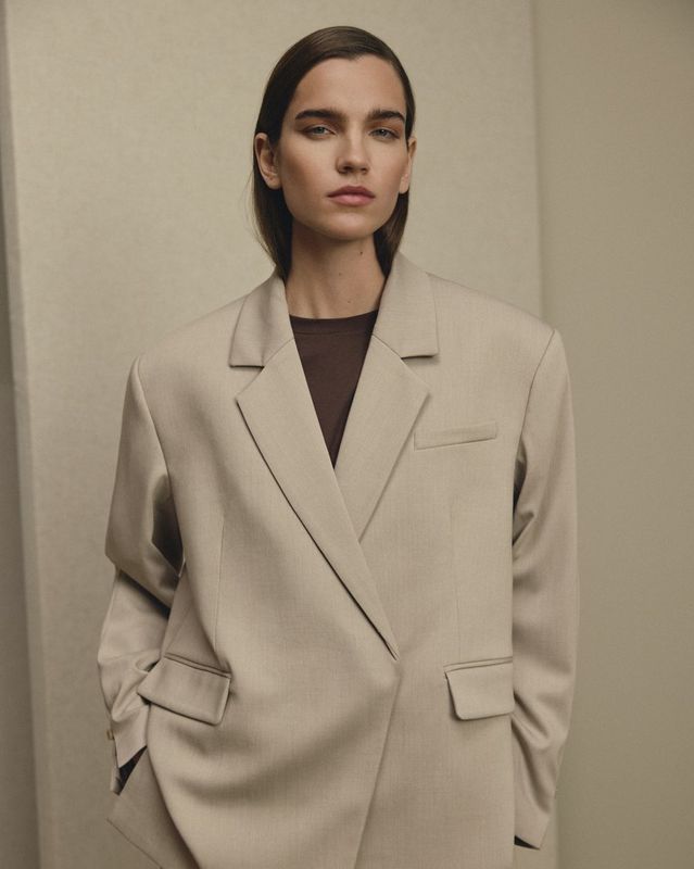 MSCH Copenhagen MSCHMarceli Oversized Blazer WARM LGM 20081