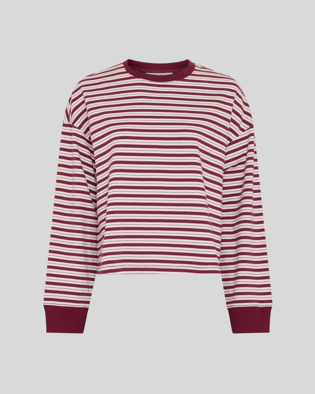 MSCH Copenhagen MSCHMonde Krestiane Pullover STP egret/rhodondendron 20083