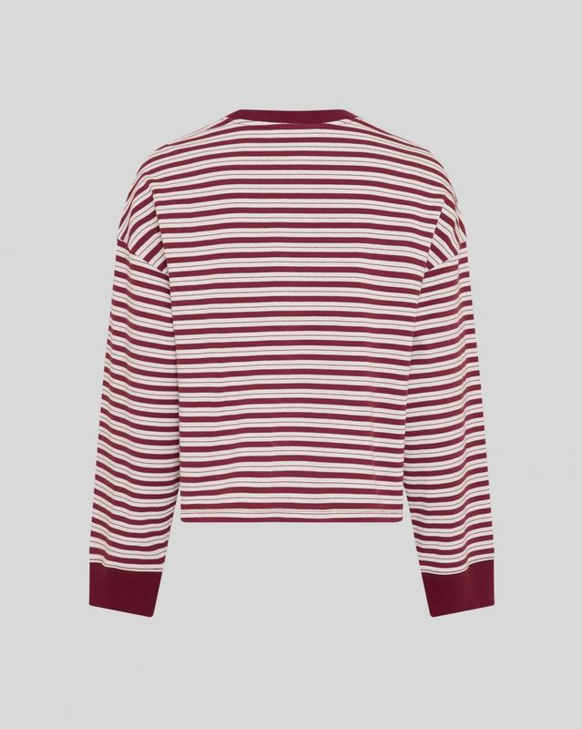 MSCH Copenhagen MSCHMonde Krestiane Pullover STP egret/rhodondendron 20083