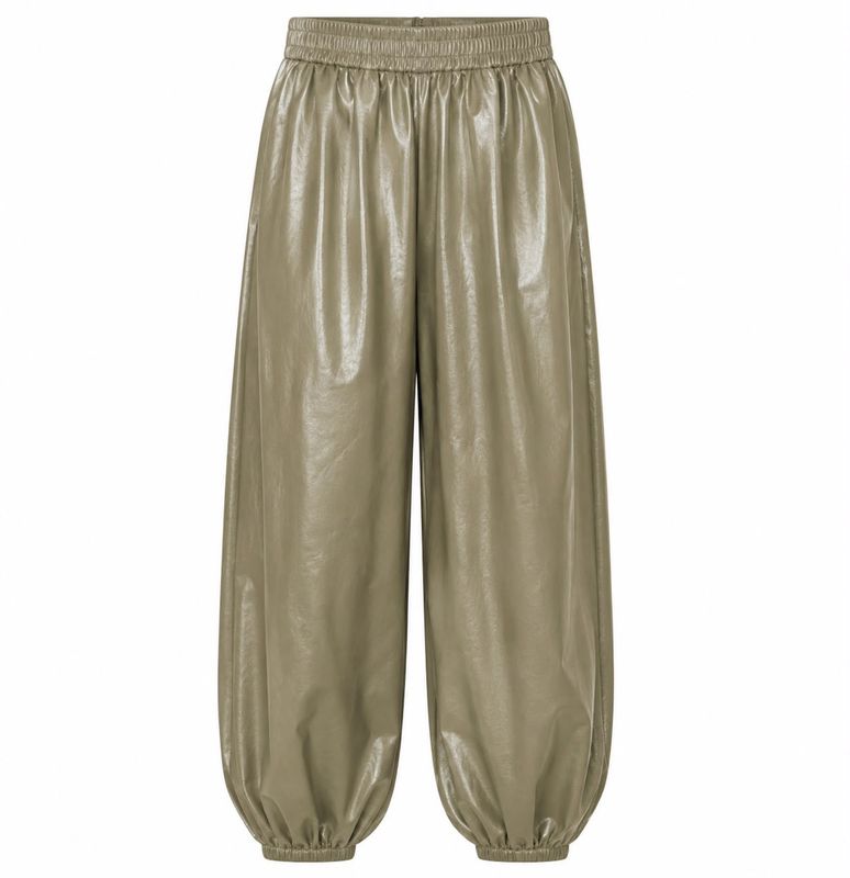 Ambika Balloon pantalon PU Kensi olive Kensi