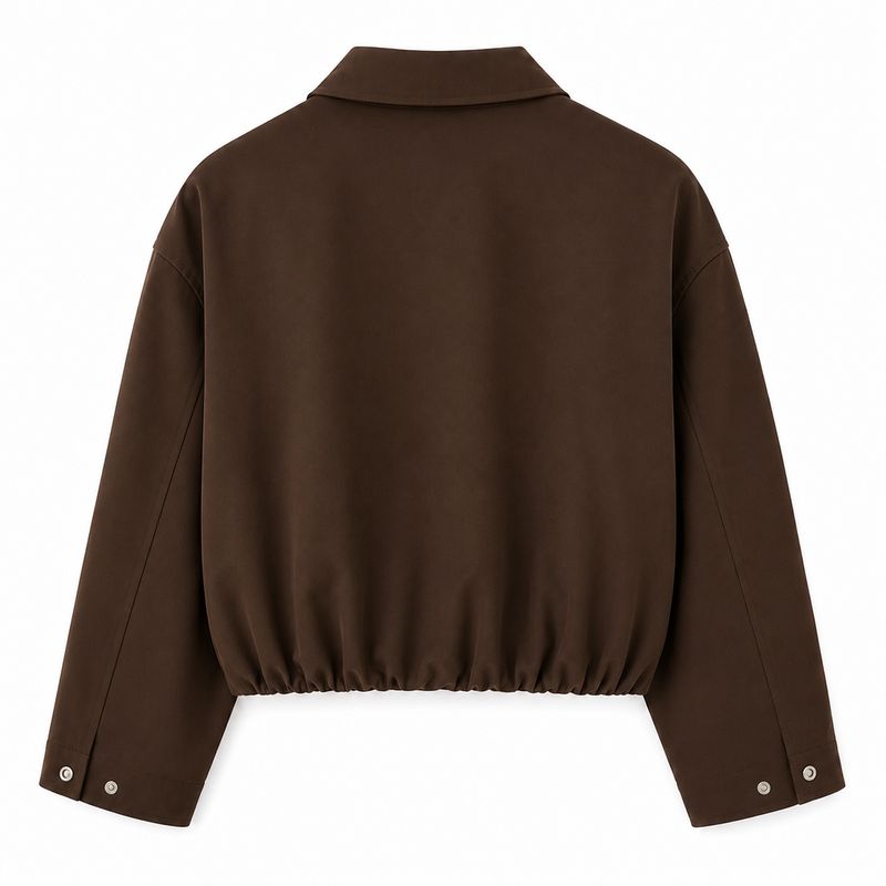 Ambika Bomber jacket Amelia coffee Amelia