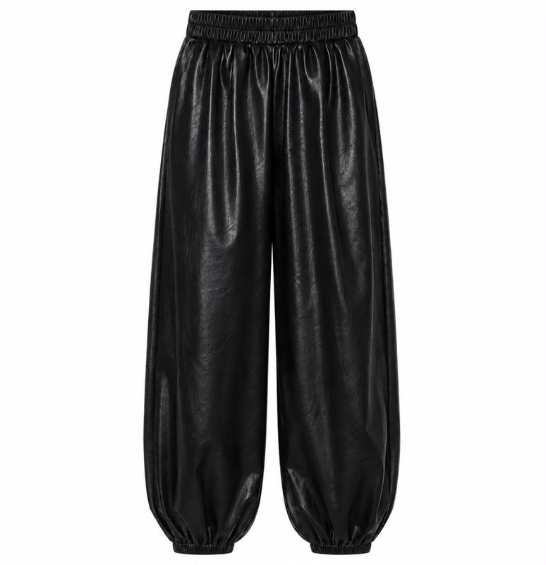 Ambika Balloon pantalon PU Kensi black Kensi