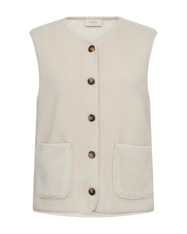 Freequent FQTEDDY-WAISTCOAT Moonbeam 207624