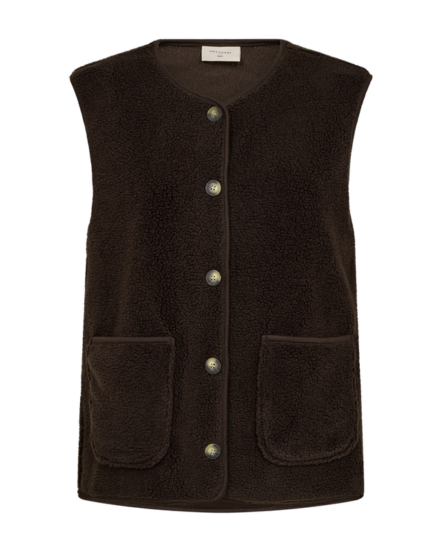 Freequent FQTEDDY-WAISTCOAT Mole 207624