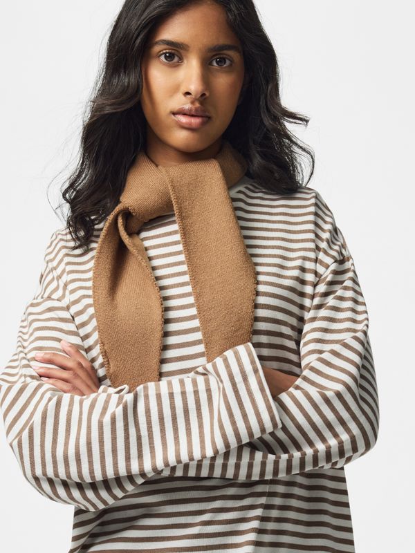 Pieces PCKOMMA TRIANGLE SCARF NOOS BC Toasted Coconut 17159754