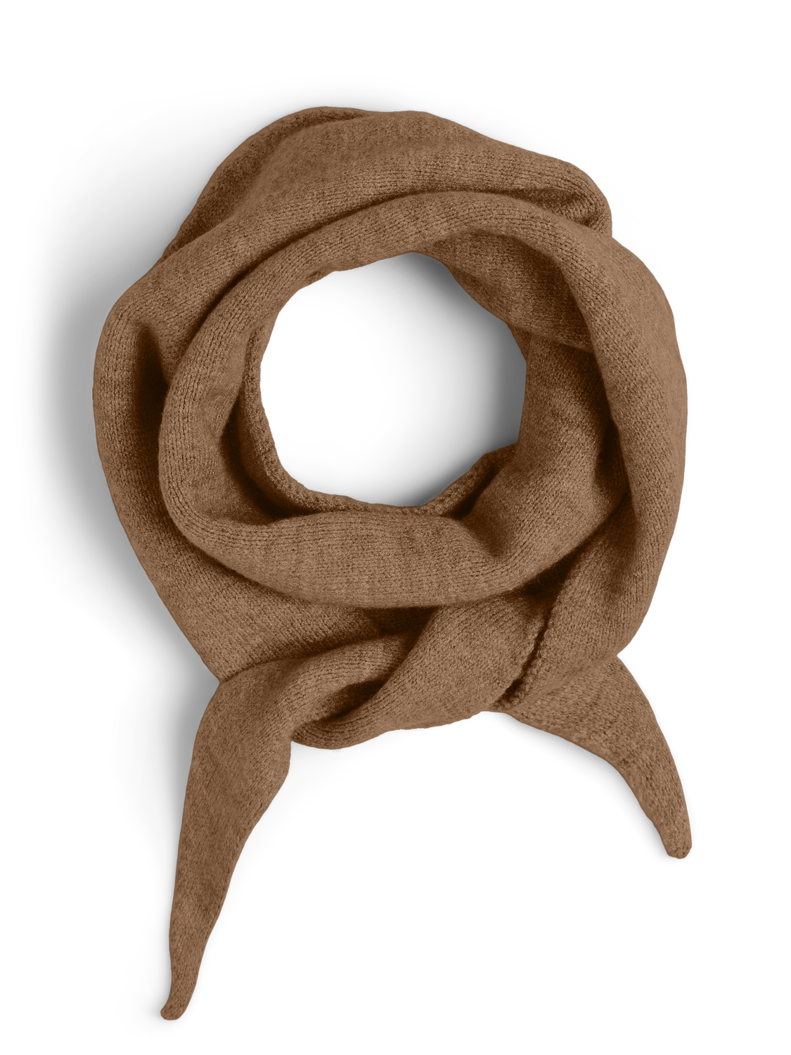 Pieces PCKOMMA TRIANGLE SCARF NOOS BC Toasted Coconut 17159754