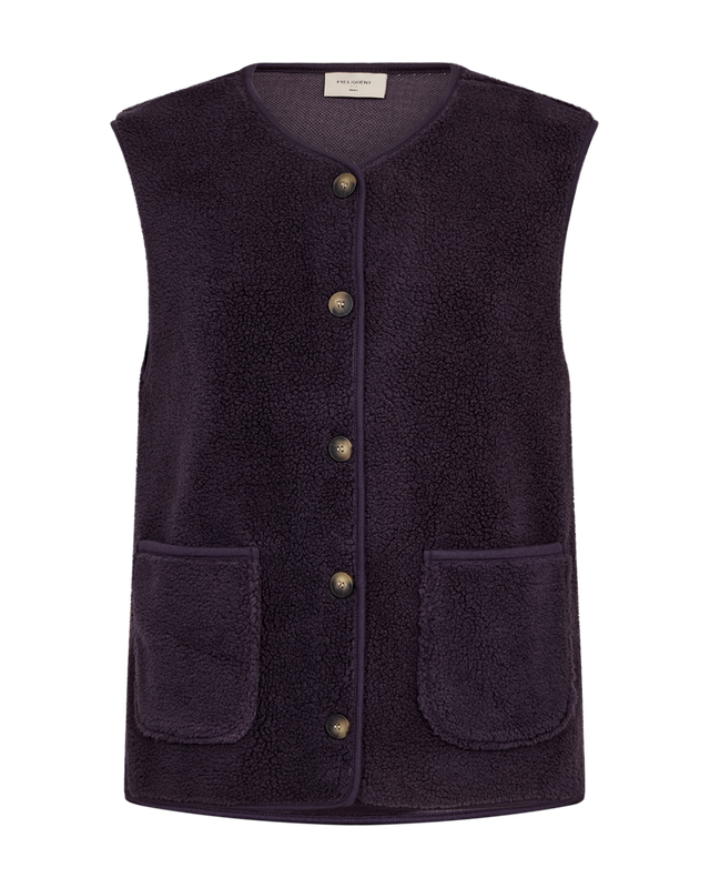 Freequent FQTEDDY-WAISTCOAT Nightshade 207624