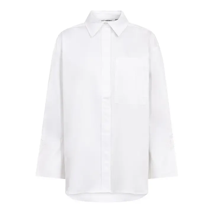 Co'couture DaliaCC oversize shirt white 500396