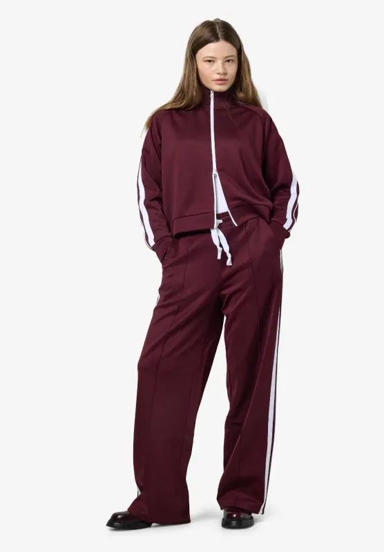 Noisy May NMJENNA NW SPORTY JOGGER /2 Fig/WHITE STRIPES 27031526