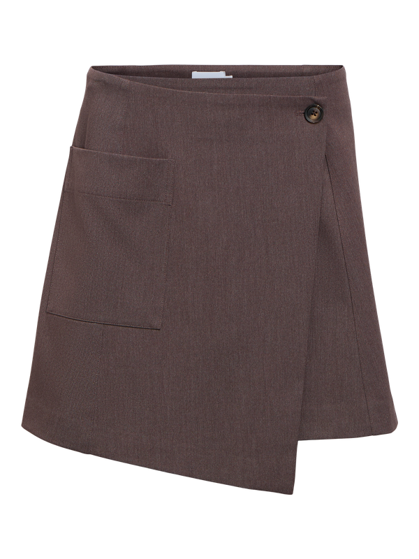 Object OBJLISA RE WRAP SKIRT NOOS Seal Brown/Melange 23049949