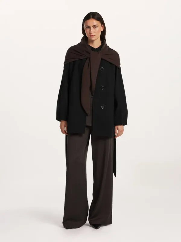 Beaumont Eryn scarf dark chocolate BM09891263