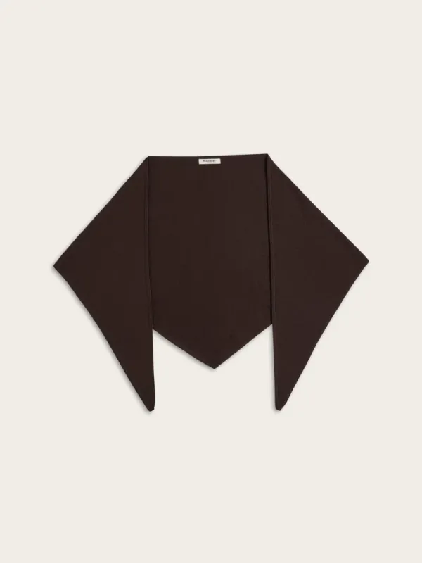 Beaumont Eryn scarf dark chocolate BM09891263