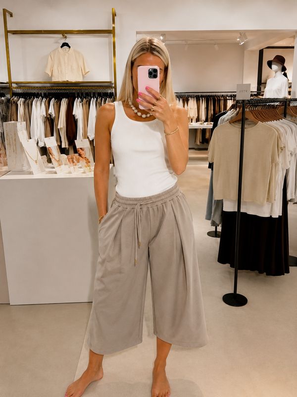 Nameless jogging Chulotte beige M1873