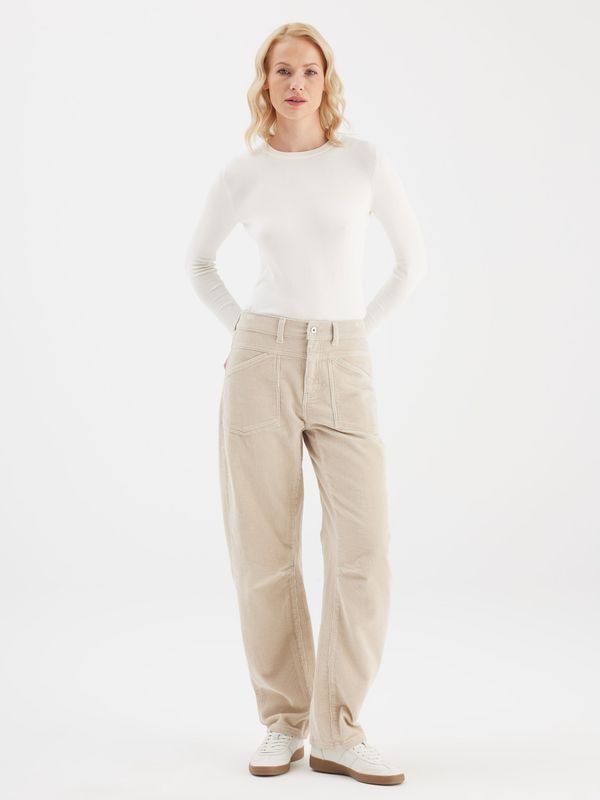 Cup Of Joe Denim arc leg Light Sand Selena Cord
