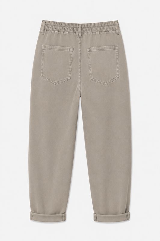 Basements barrel jeans taupe Carly-AW