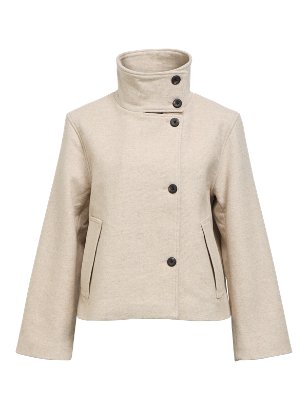 Object OBJRIKI RE SHORT JACKET NOOS Birch/Melange 23044657