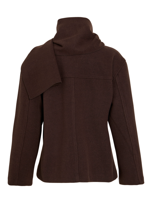 Vila VILUCIA L/S DETAIL JACKET/BFS Coffee Bean 14120612
