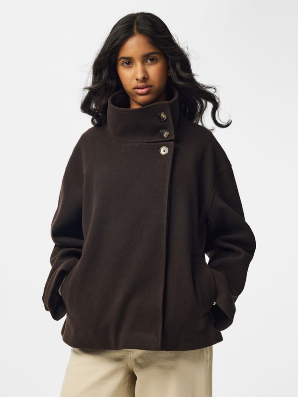 Pieces PCAGNES SHORT JACKET NOOS BC Ganache 17165764