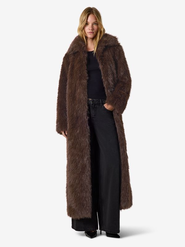 Noisy May NMEVIE X-LONG COAT Demitasse 27036699