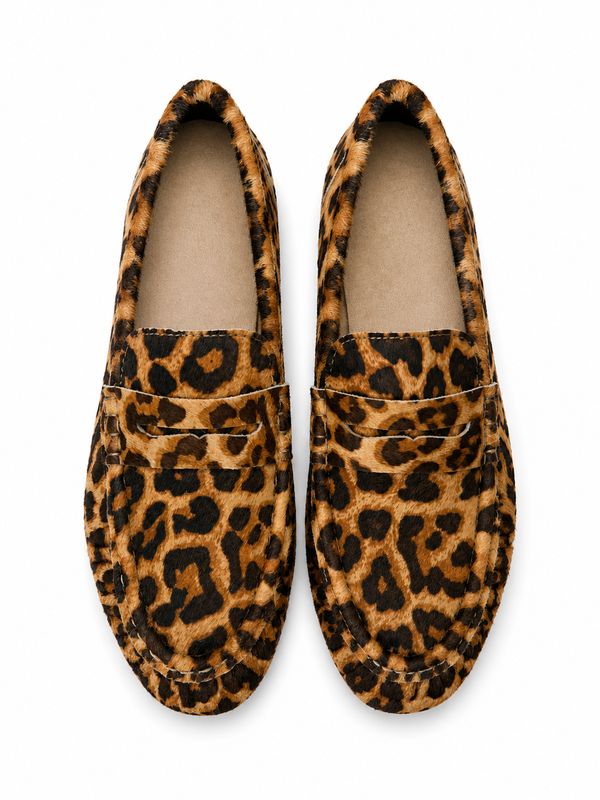 Shoecolate loafer leopard leopard 8.16.803.01