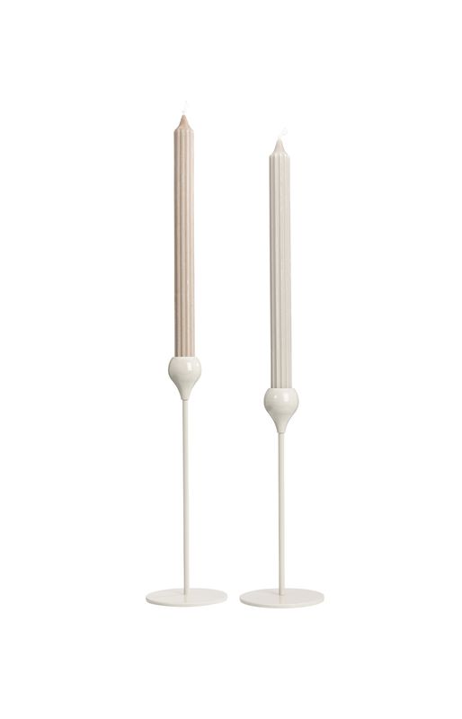 YaYa Metal candle holder beige S BEIGE 23-200054