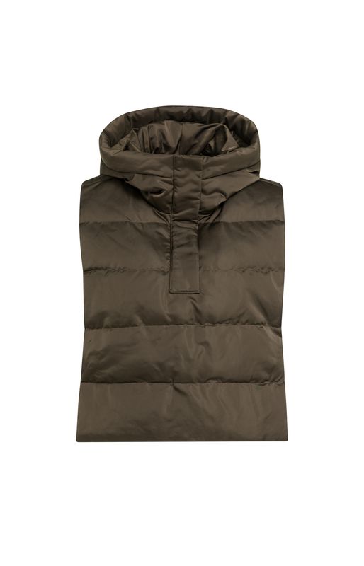 YaYa Nylon gevoerde binnenbodywarme SLATE BLACK BROWN 02-021011-609