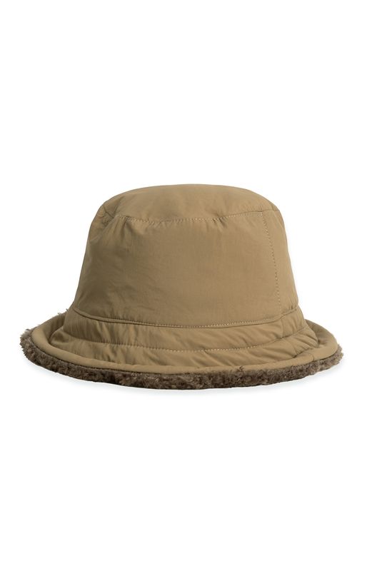 YaYa Omkeerbare bucket hat SLATE BLACK BROWN 03-301019-609