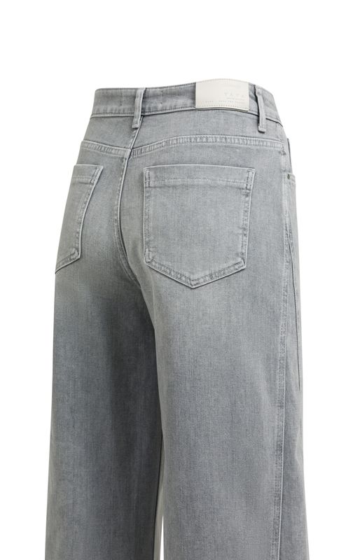 YaYa Denim jeans w. seam - L34 MID GREY DENIM 01-311164-609