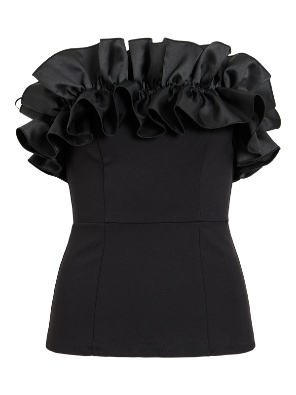 Vila VILISSE STRAPLESS TOP/DC Black Beauty 14118996